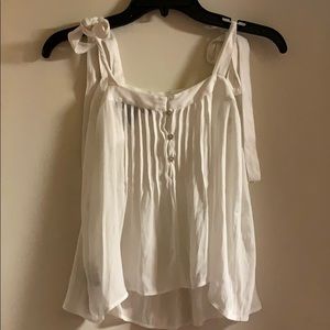 White Sheer top